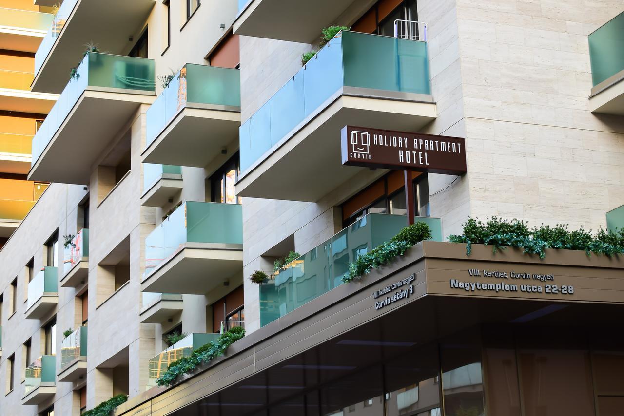 Corvin Holiday Apartments Hotel Budapest Eksteriør billede